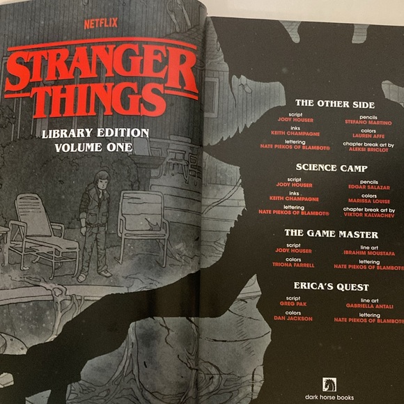 Stranger Things: Library Ed. Volume 1 & Dungeons & Dragons graphic novel books - Picture 3 of 12